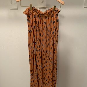Verandah am to pm one shoulder print dress size s